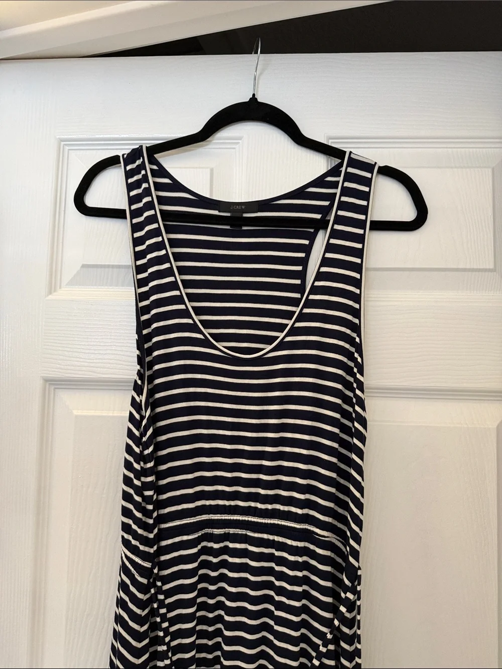 J.Crew Striped Maxi Dress